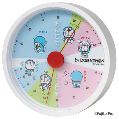 I'm Doraemon アナログ温湿度計WH