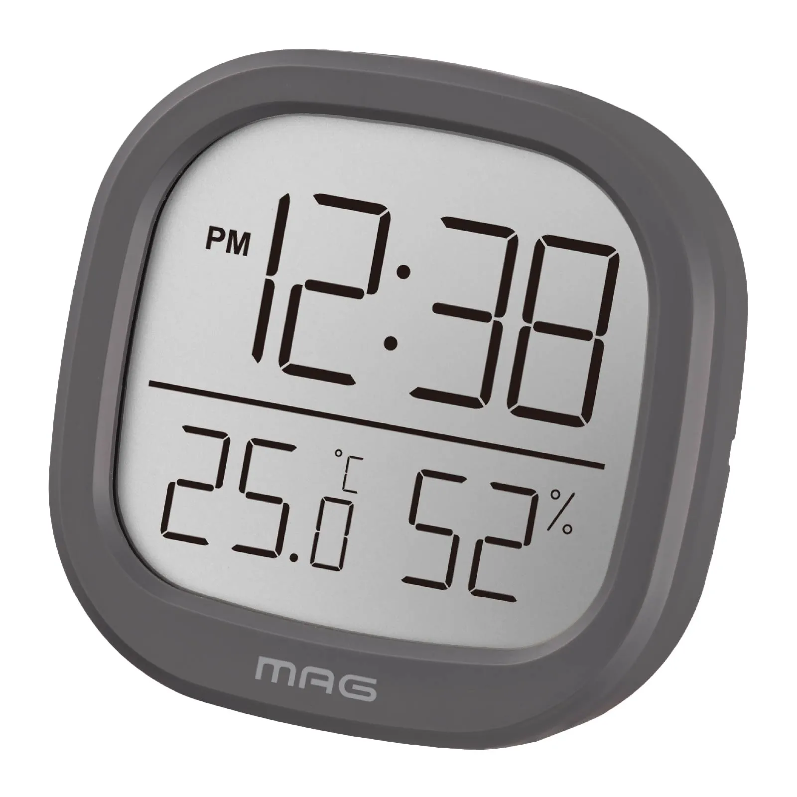 時計付温度湿度計