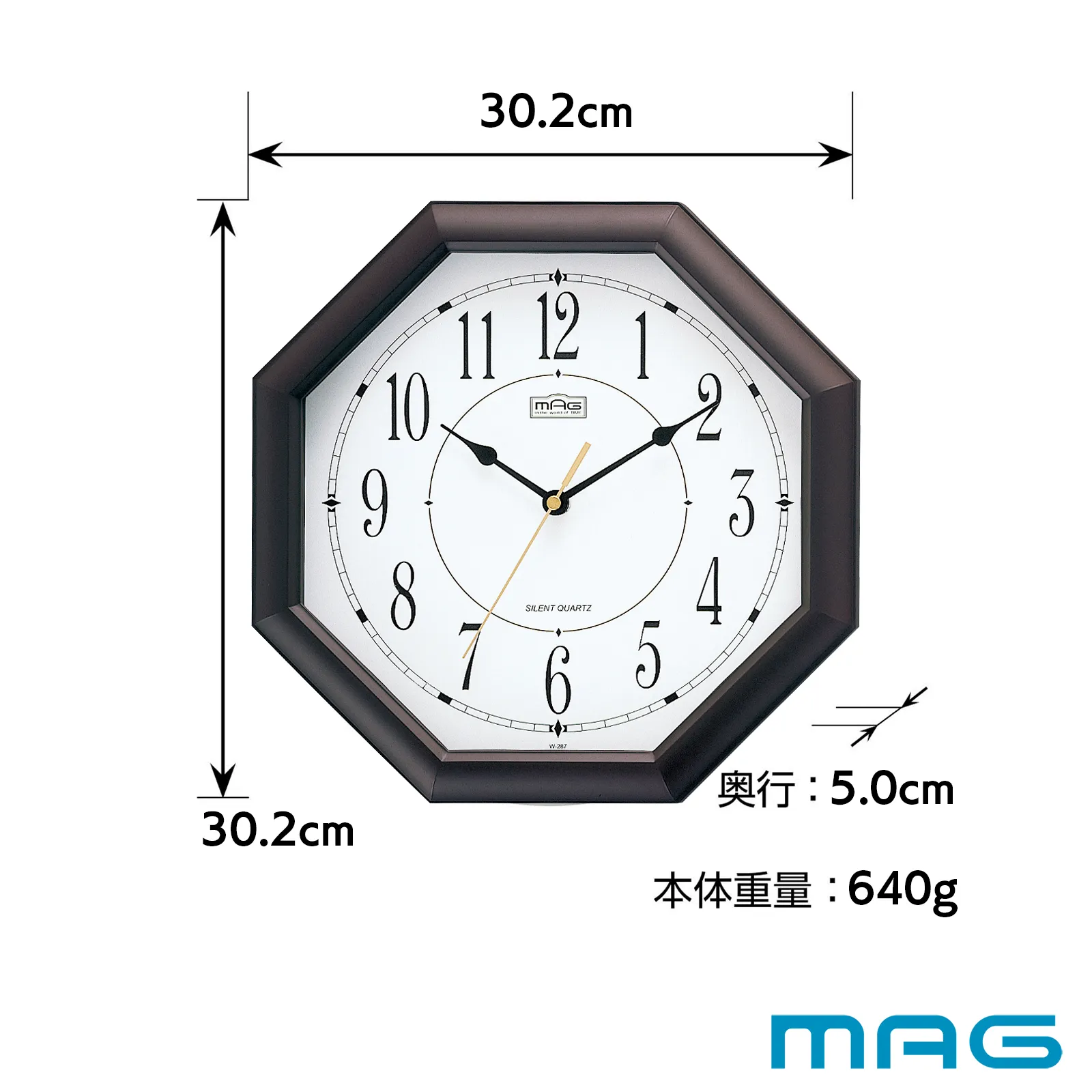 オクターゴ｜あなたに寄り添う MAG (マグ) の時計 ノア精密株式会社