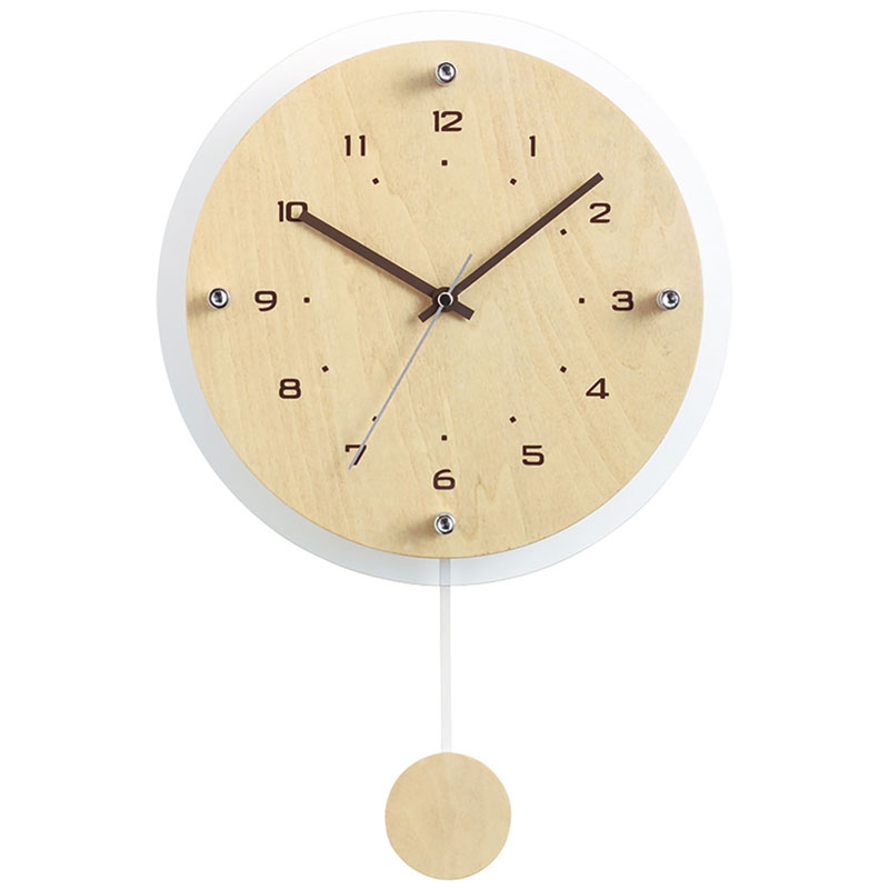 電波振り子時計 福ろう - （掛時計｜振り子時計）：オリジナル時計・名入れ時計ならノア精密